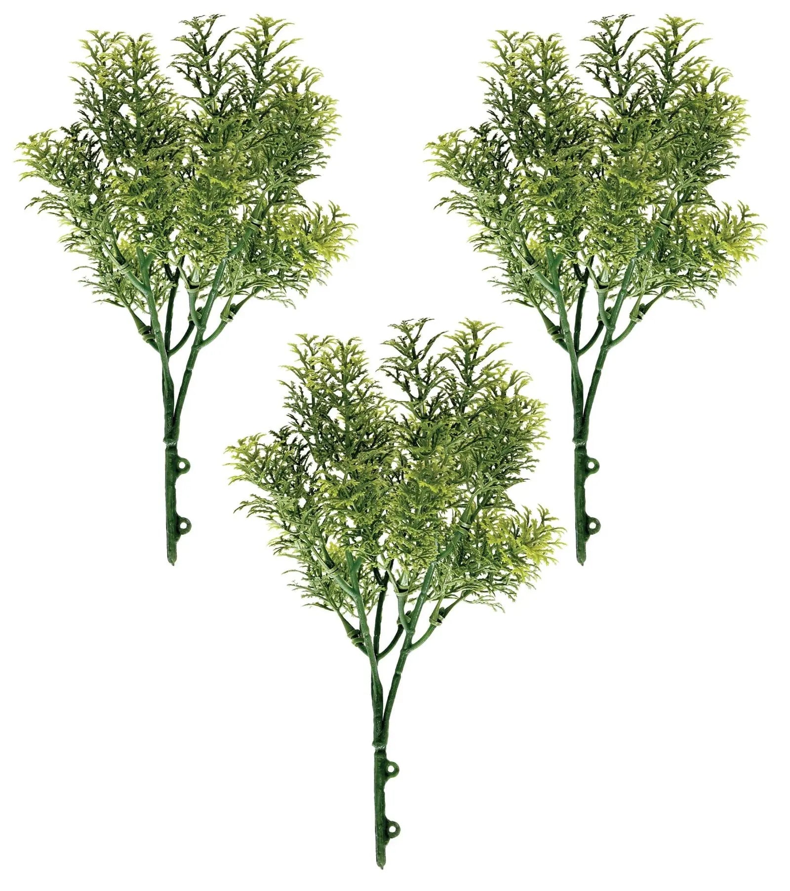 Houttuynia Cordata Artificial Leaf Bunch | Pack of 3 My Store
