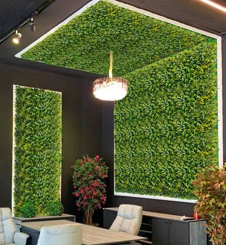 Gladiolus Orchid Artificial Wall Grass || Vertical Wall Garden || Size:40cm x 60cm || 46/26 My Store