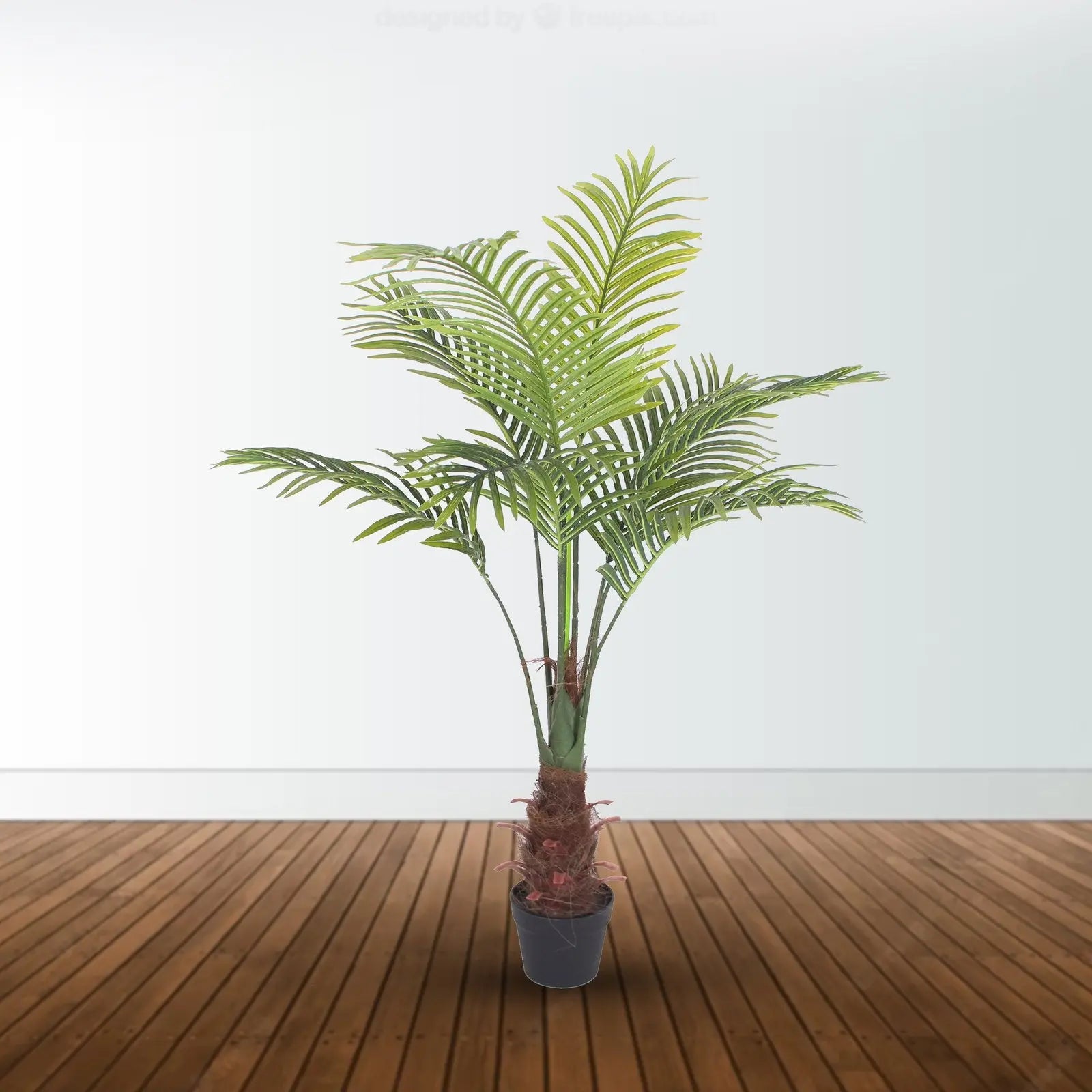 Palm Artificial plants With Basic White Pot || 120 Cm Height My Store