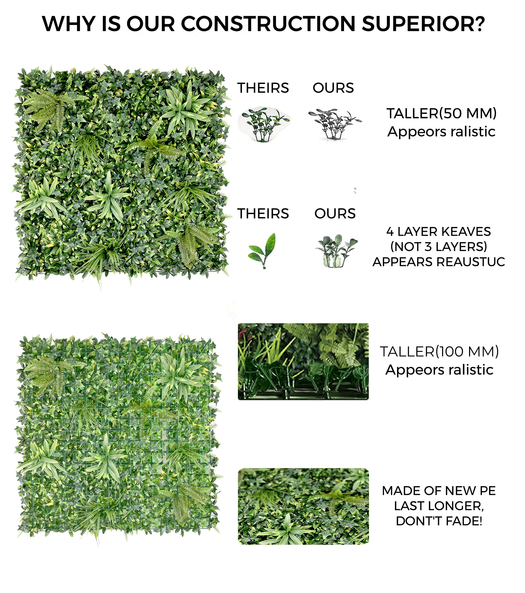 Green Dream Vertical Garden Panel - Enutrof Decor Enutrof Decor