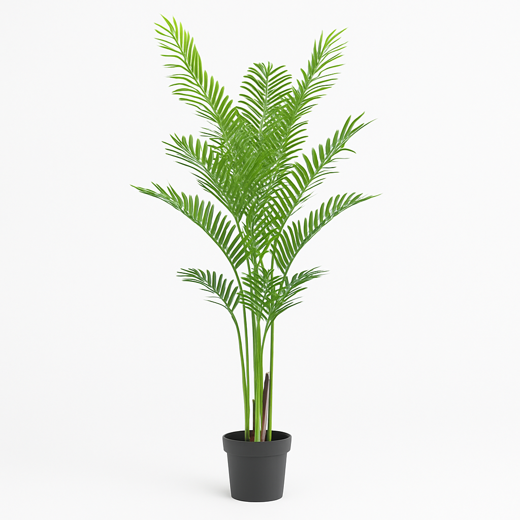 6 ft Artificial Areca Palm Plant | Realistic Tall Tropical Indoor Décor Enutrof Decor