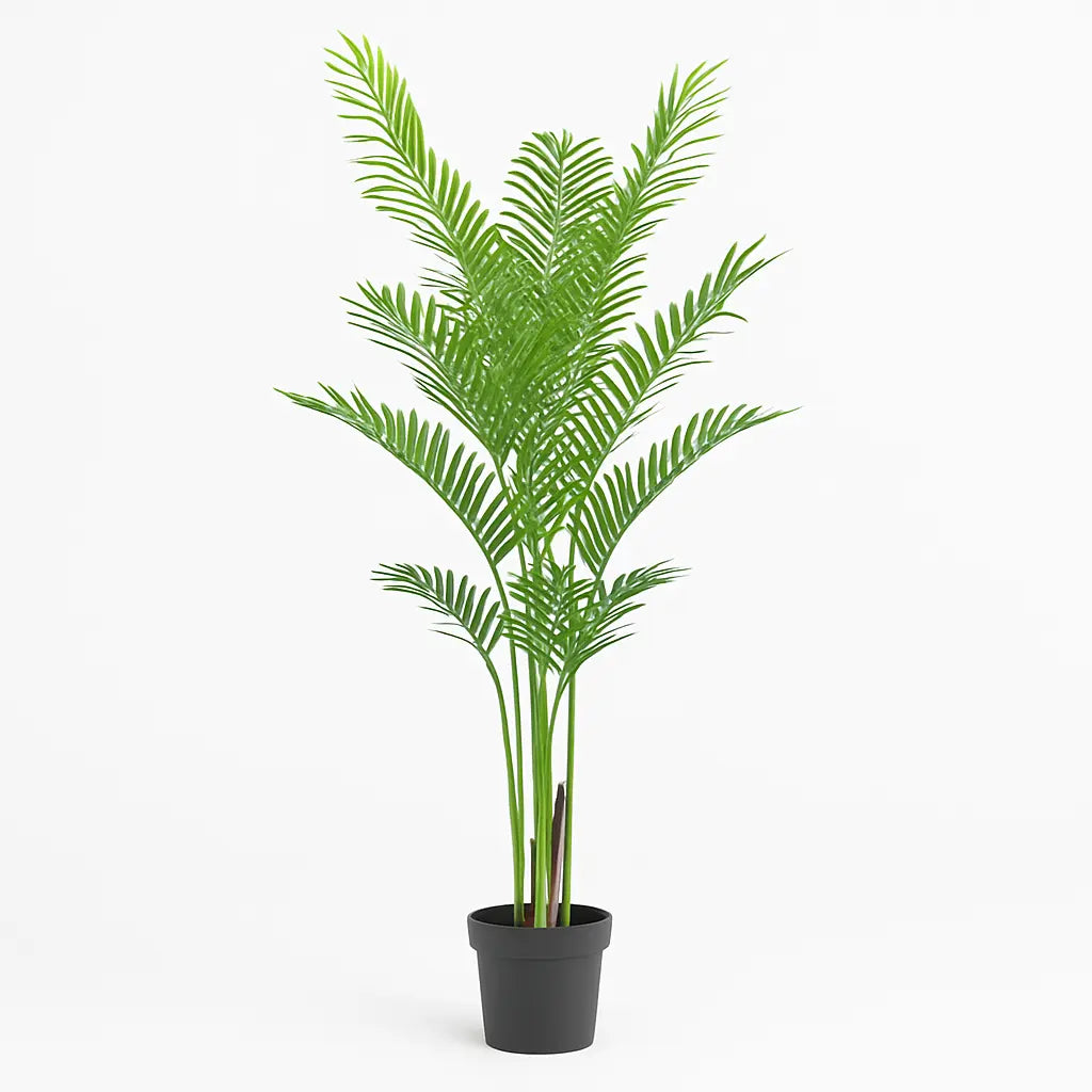 6 ft Artificial Areca Palm Plant | Realistic Tall Tropical Indoor Décor Enutrof Decor