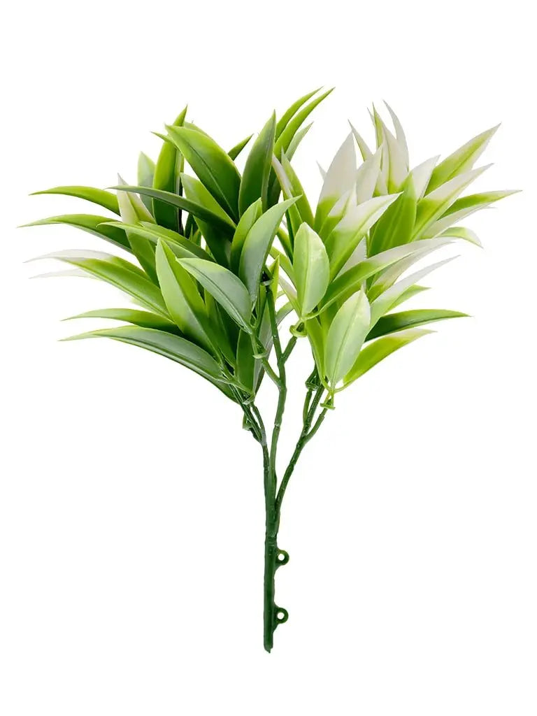 Nageia Fleuryi Artificial Plant Bunch | Pack of 3 My Store
