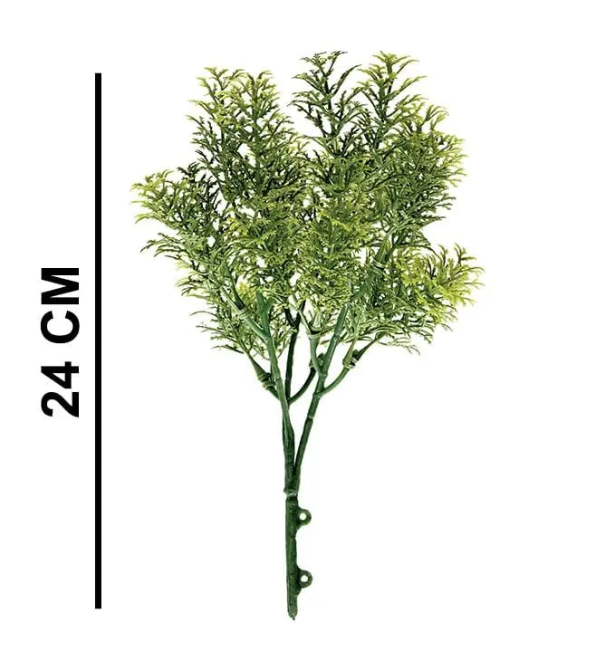 Houttuynia Cordata Artificial Leaf Bunch | Pack of 3 My Store