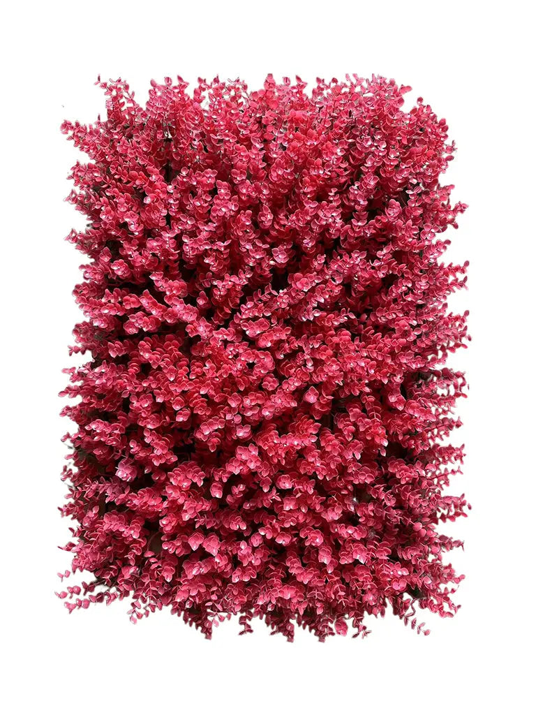 Artificial Pink Vertical Grass Mat – 40x60 CM | Wall Decor Panel Enutrof Decor
