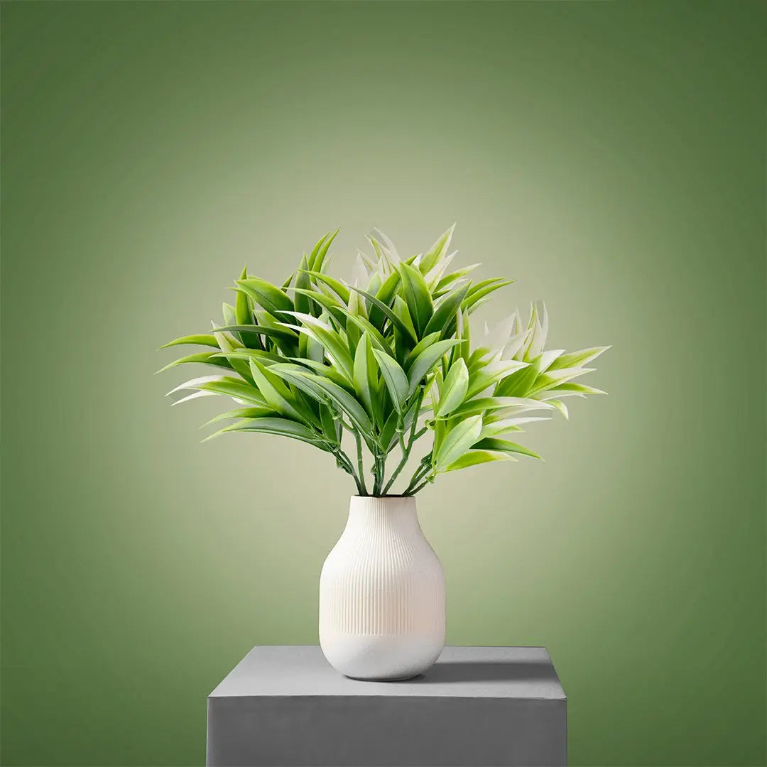 Nageia Fleuryi Artificial Plant Bunch | Pack of 3 My Store
