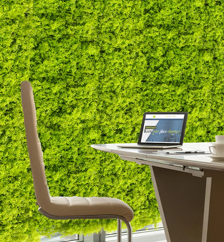 Artificial Green Vertical Grass Mat – 40x60 CM | Wall Decor Panel Enutrof Decor
