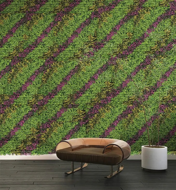 Artificial Vertical Garden Wall Size: 50cm x 50cm || No:55/26 My Store