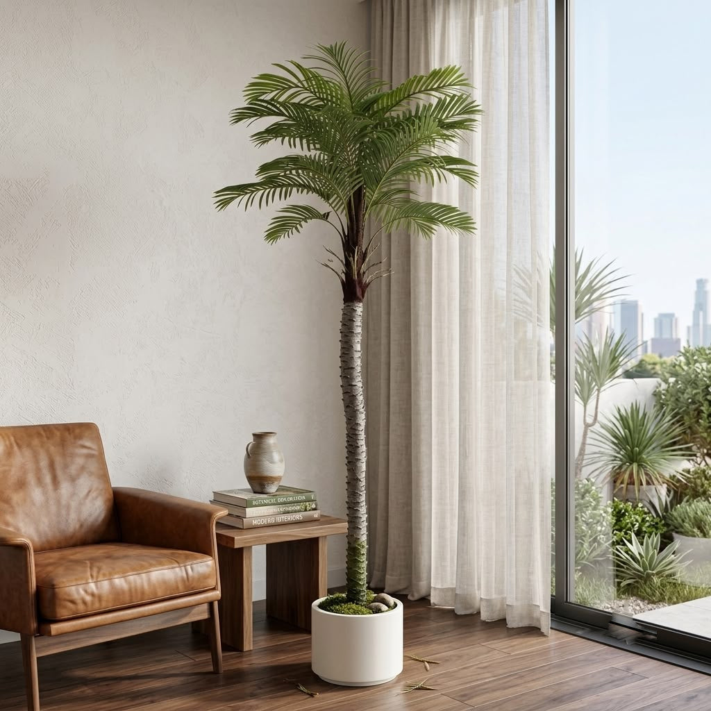 Artificial Palm Tree – 150 CM | Indoor - Outdoor Decor Enutrof Decor
