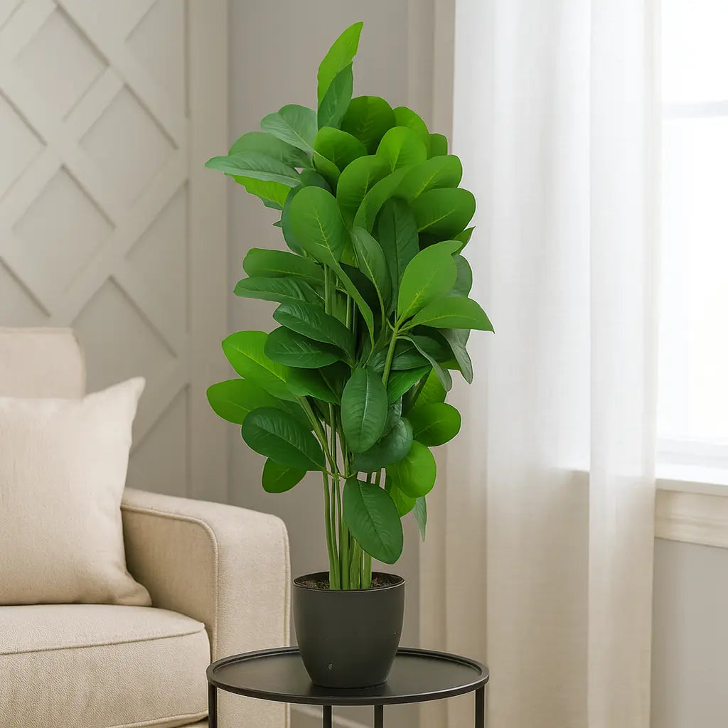 Schefflera Artificial Plant with Pot (52 cm) Enutrof Decor