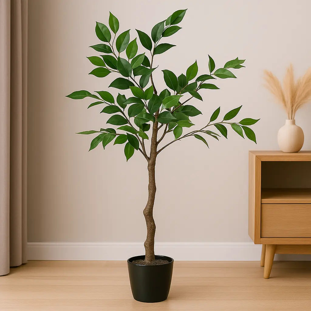 4ft Artificial Olive Plant – Indoor/Outdoor Natural Look Enutrof Decor
