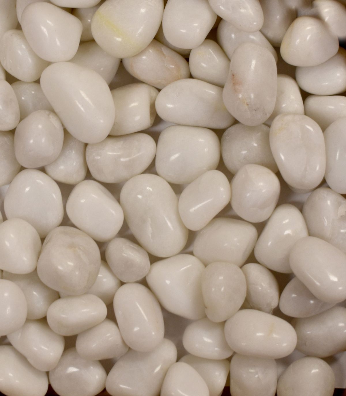 White Polished Pebbles (20–30mm) | Premium Decorative Stones for Home & Garden(Per kgs) Enutrof Decor