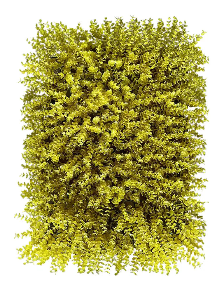 Artificial Yellow Vertical Grass Mat – 40x60 CM | Wall Decor Panel Enutrof Decor