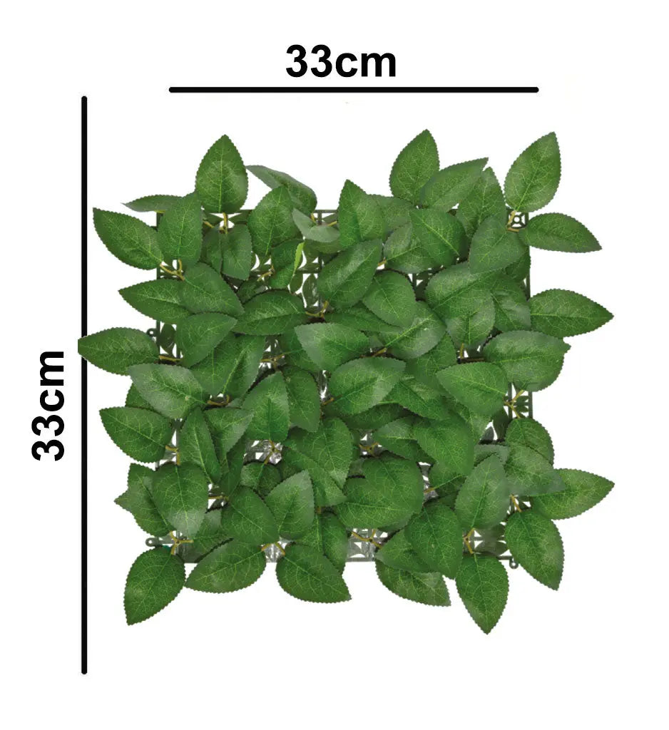 Big Rose Leaf Vertical Garden Panels – Pack of 3 by Enutrof Decor, Ahmedabad Enutrof Decor