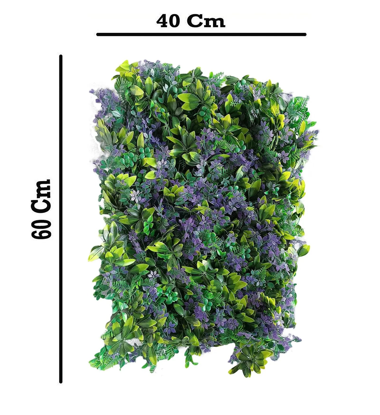 Purple Paradise Artificial Wall Grass || Vertical Wall Garden || Size: 40cm x 60cm || 46/17 My Store