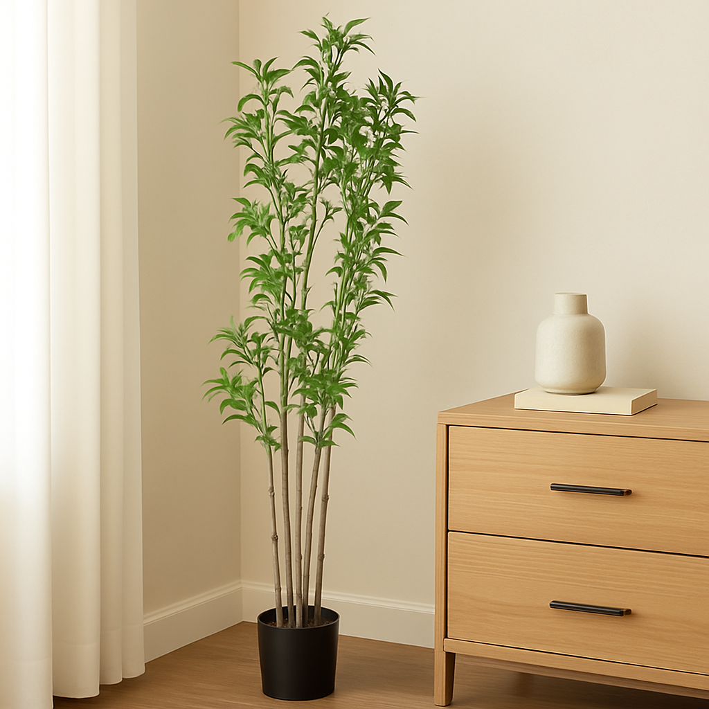 Pieris Artificial Plant – 180 CM | Indoor Decorative Green Plant Enutrof Decor