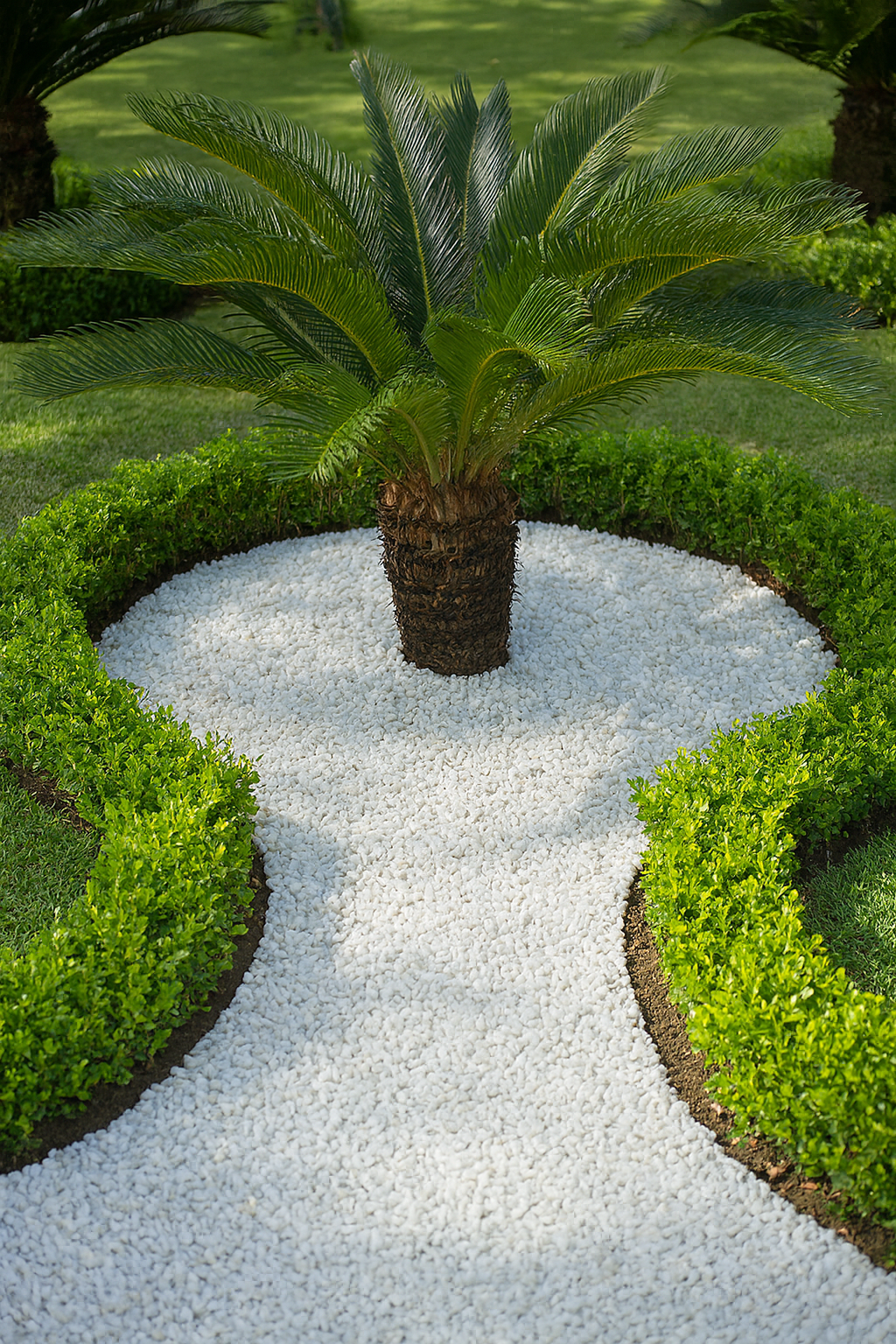 White Chips Pebbles Enutrof Decor