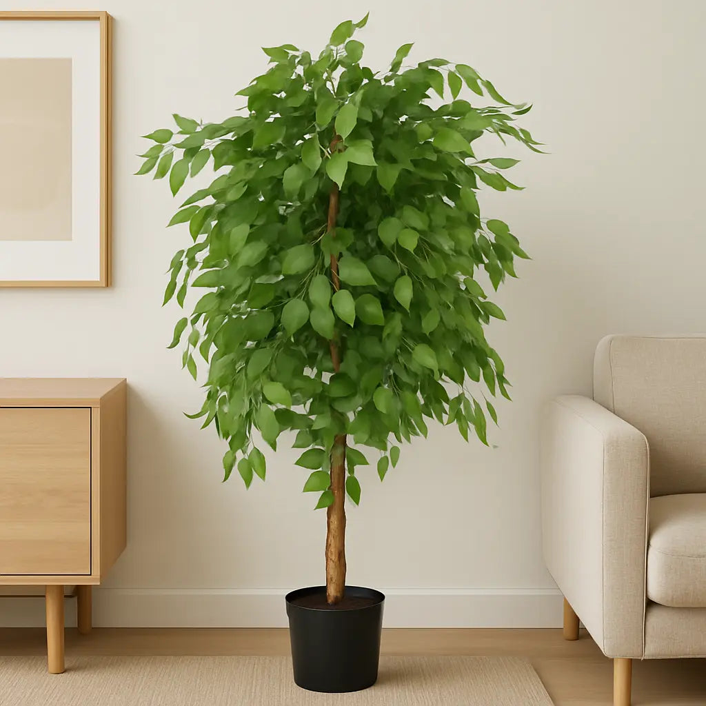 Artificial Ficus Tree – 180 CM | Indoor Green Decorative Tree Enutrof Decor