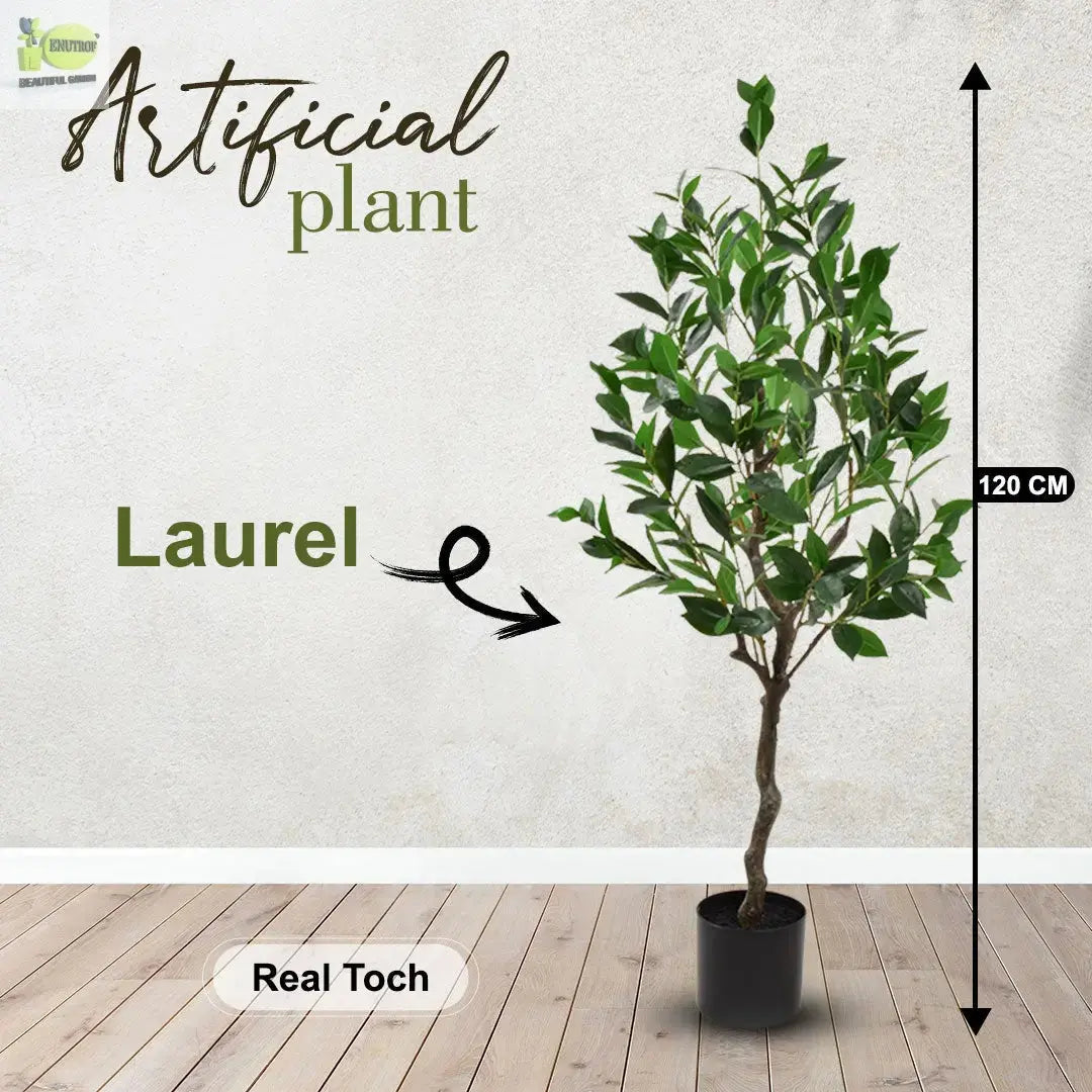 4ft Artificial Olive Plant – Indoor/Outdoor Natural Look - Enutrof Decor