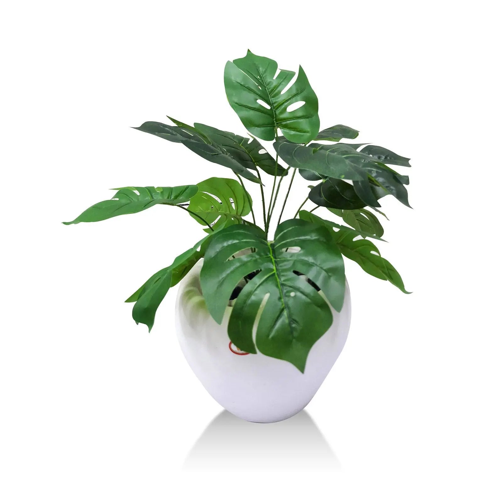 Swiss Cheese Plant Real Touch Artificial (56 cm) with Pot My Store