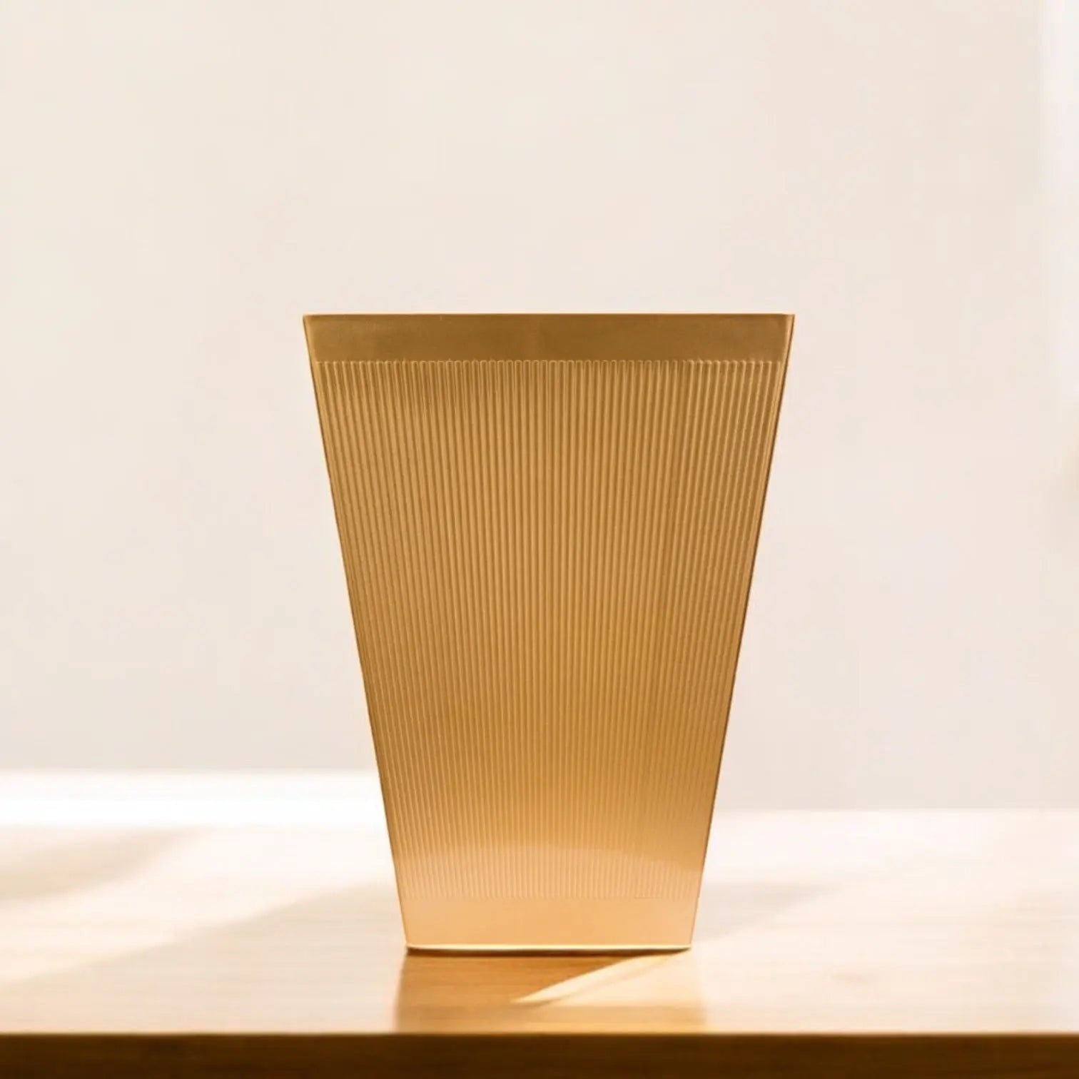 Striped Square Basin Planter Enutrof Decor