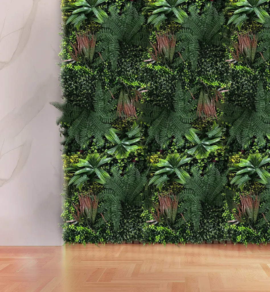 Artificial Wall Grass With Long Petals|| Vertical Garden Wall || Size: 50cm x 50cm || No:55-07 My Store