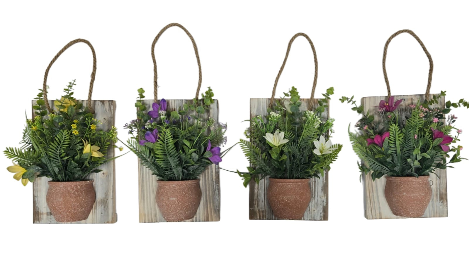 Plastic Hanging Bonsai with Pot | Artificial Hanging Plant Décor(28 cm) Enutrof Decor