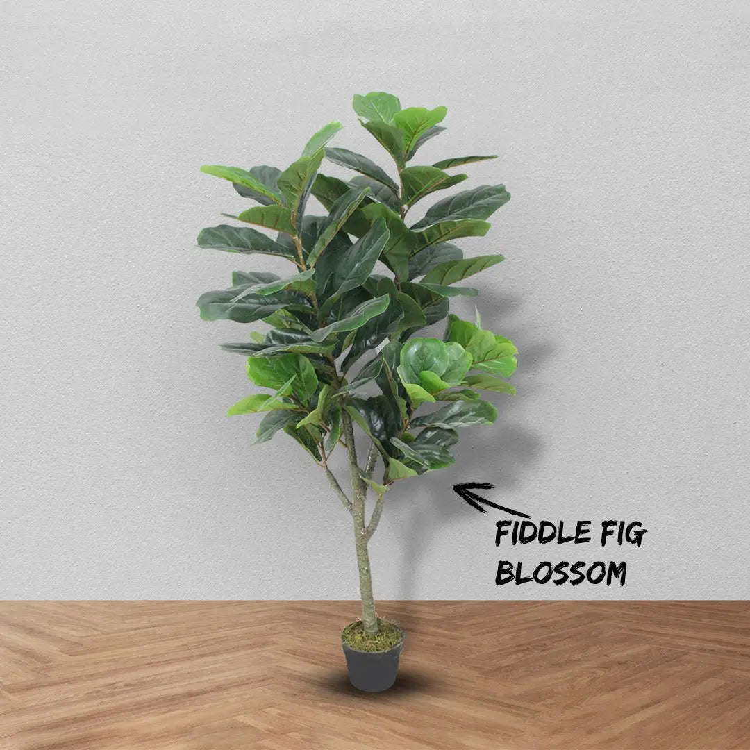 Fiddle Fig Artificial Plant With Basic Pot || 145 CM My Store