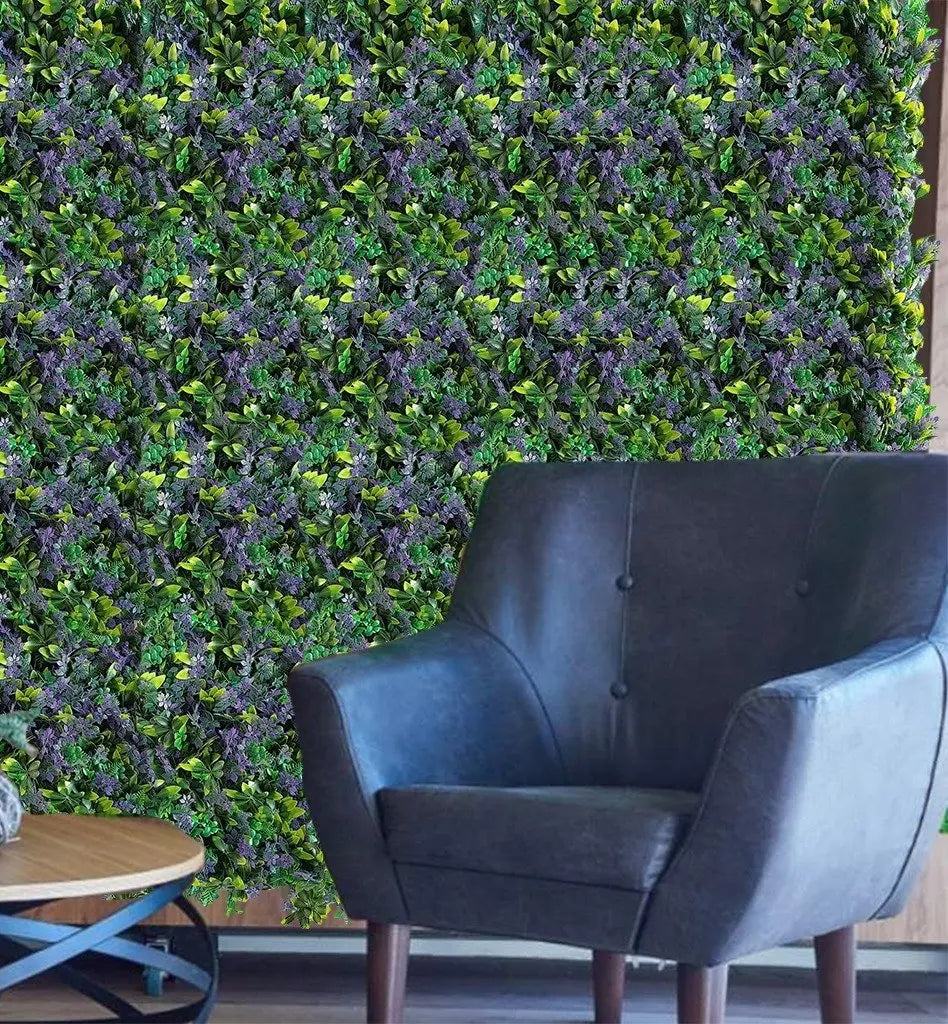 Purple Paradise Artificial Wall Grass || Vertical Wall Garden || Size: 40cm x 60cm || 46/17 My Store