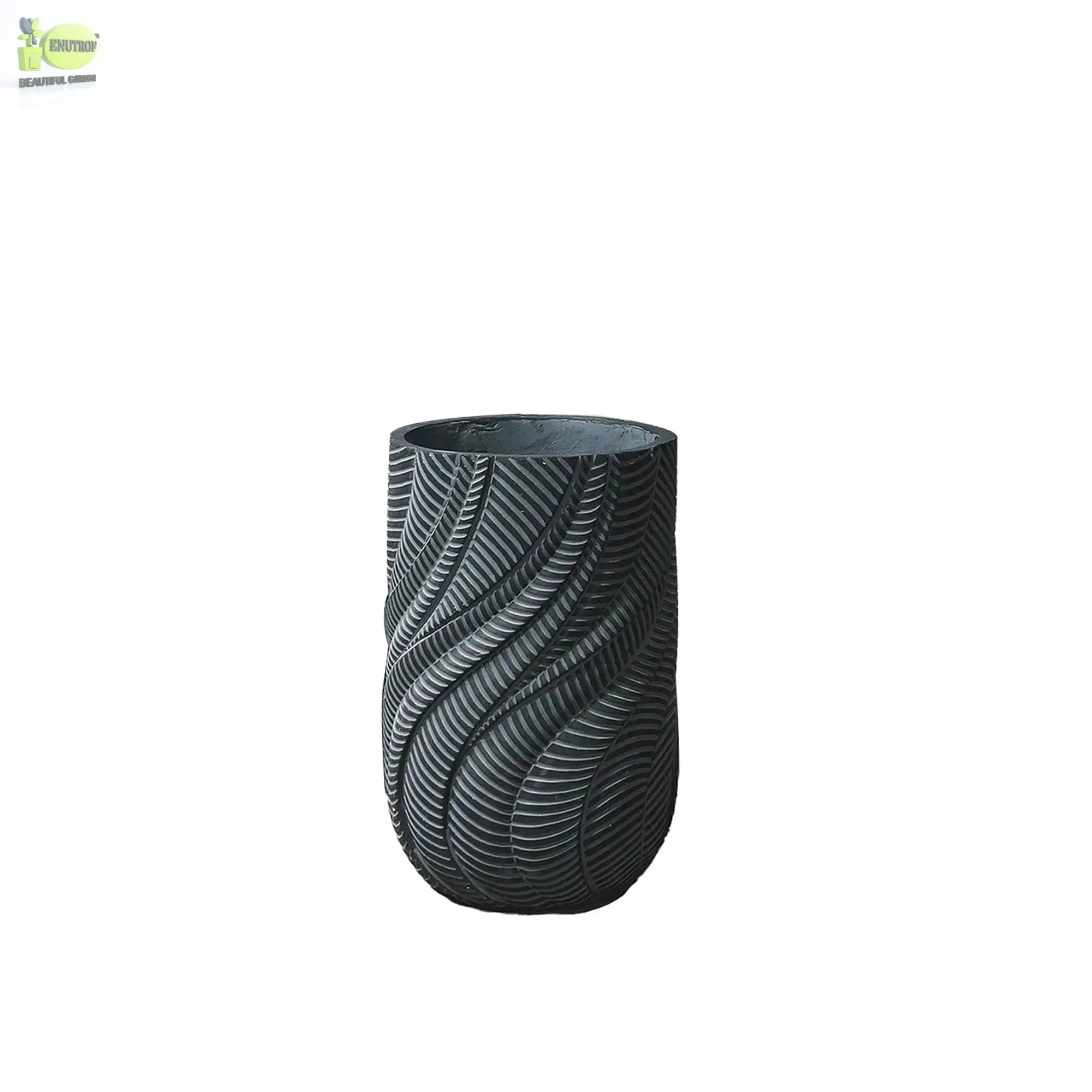 Enutrof Wave Textura Designer Planter Enutrof Decor