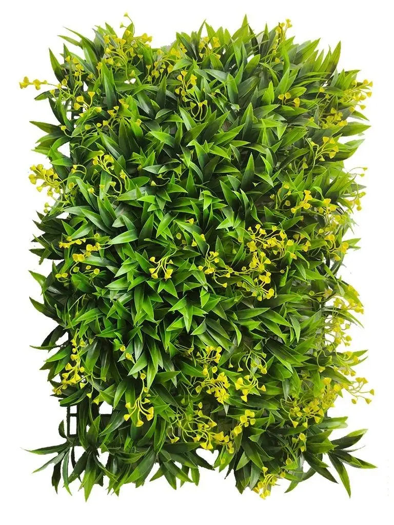 Gladiolus Orchid Artificial Wall Grass || Vertical Wall Garden || Size:40cm x 60cm || 46/26 My Store