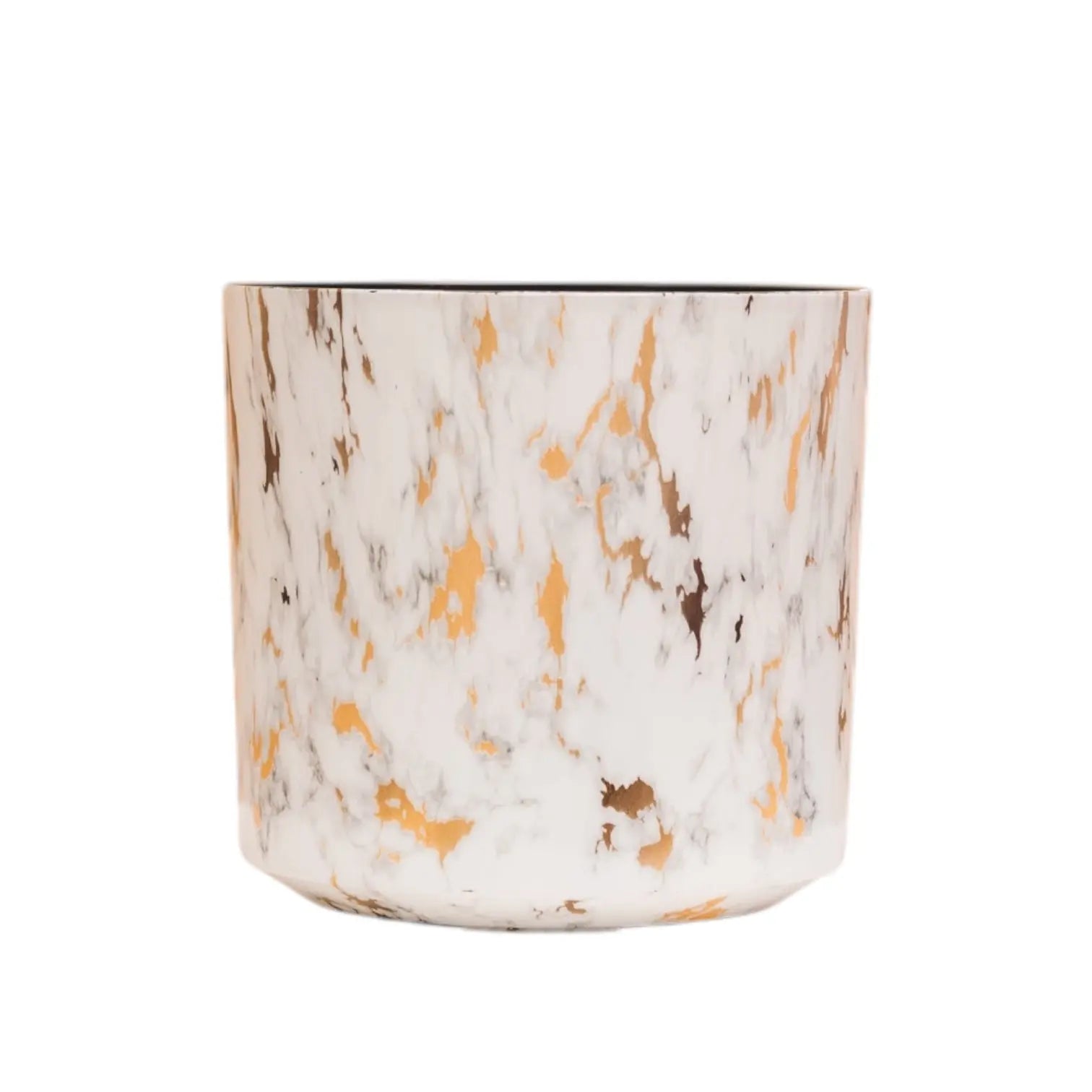 Round Pan Barrel Pots Enutrof Decor