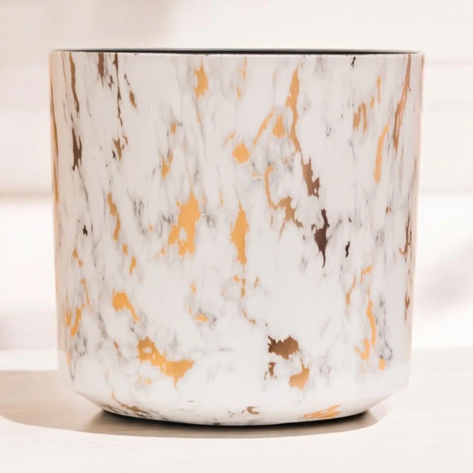 Round Pan Barrel Pots Enutrof Decor