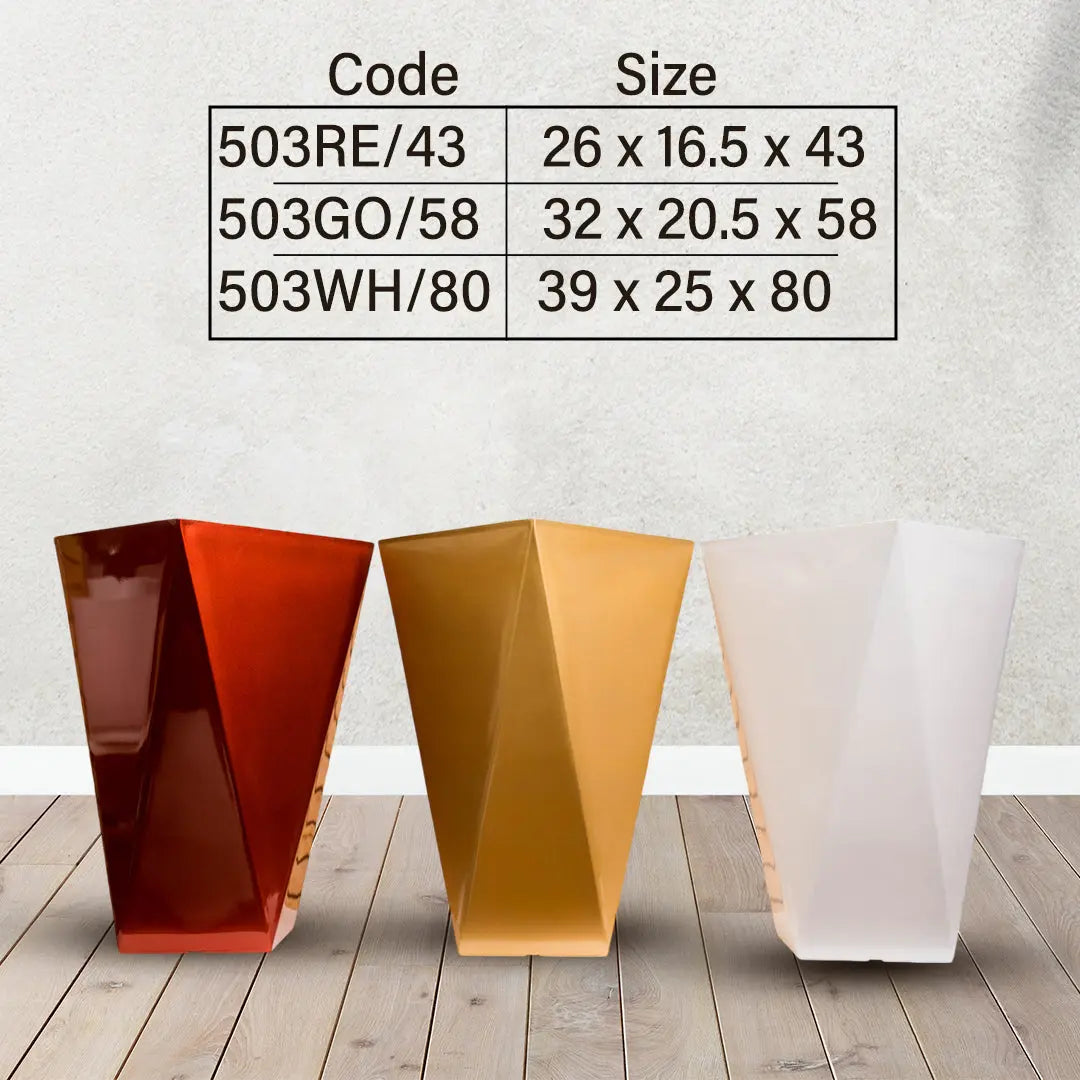 Diamond Shape Planter Enutrof Decor