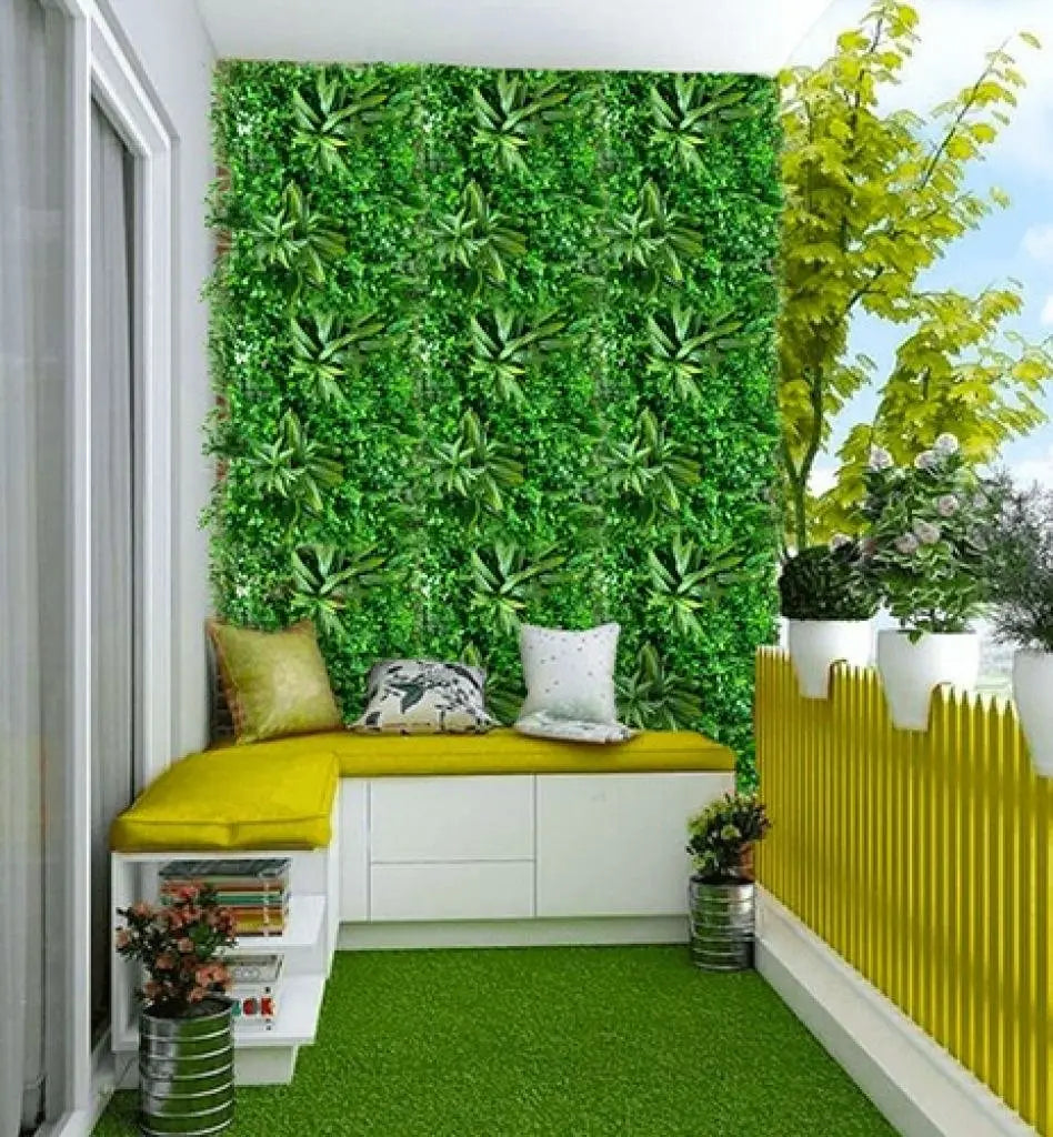 Vertical Garden Artificial Swiss Fern (40×60 cm) | Lush Green Wall Panel My Store