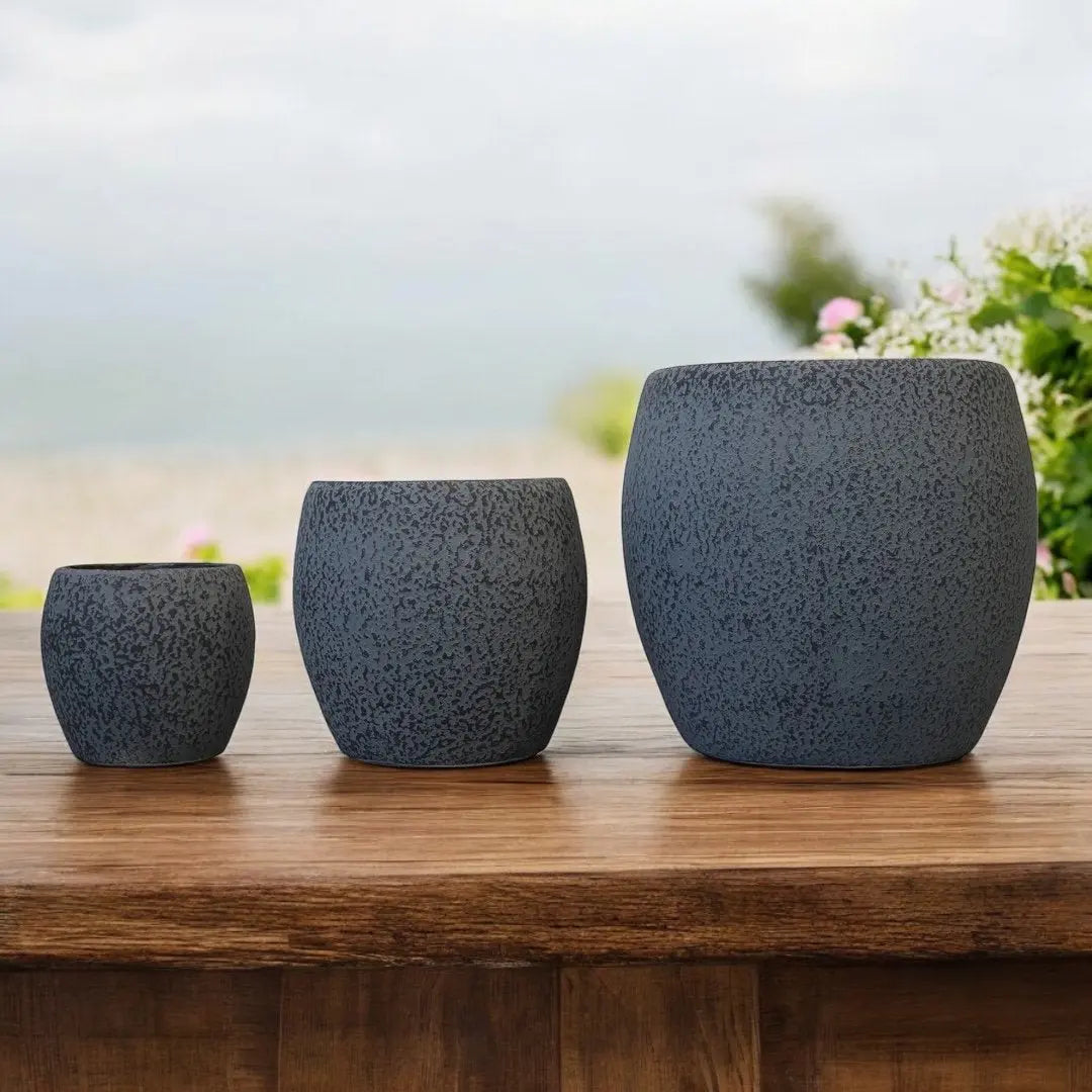 Black Dome Fiber Pot My Store