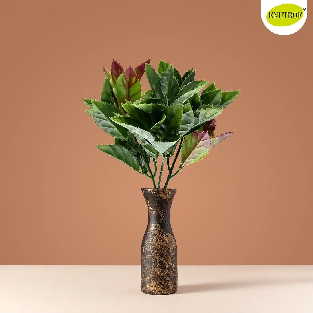Petra Croton Artificial Green Bushes | Pack of 3 My Store