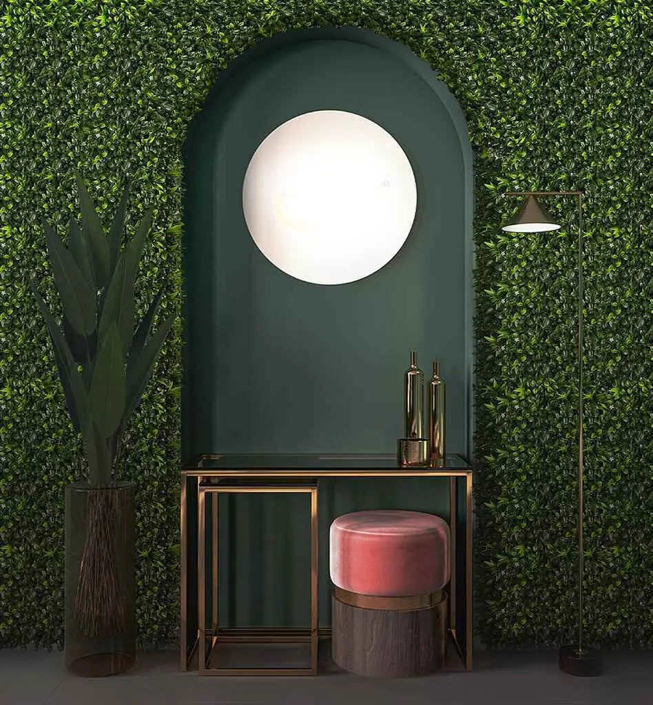 Indoor Vertical Wall Garden: Artificial Vertical Garden Size: 50cm x 50cm || No:55/15 My Store