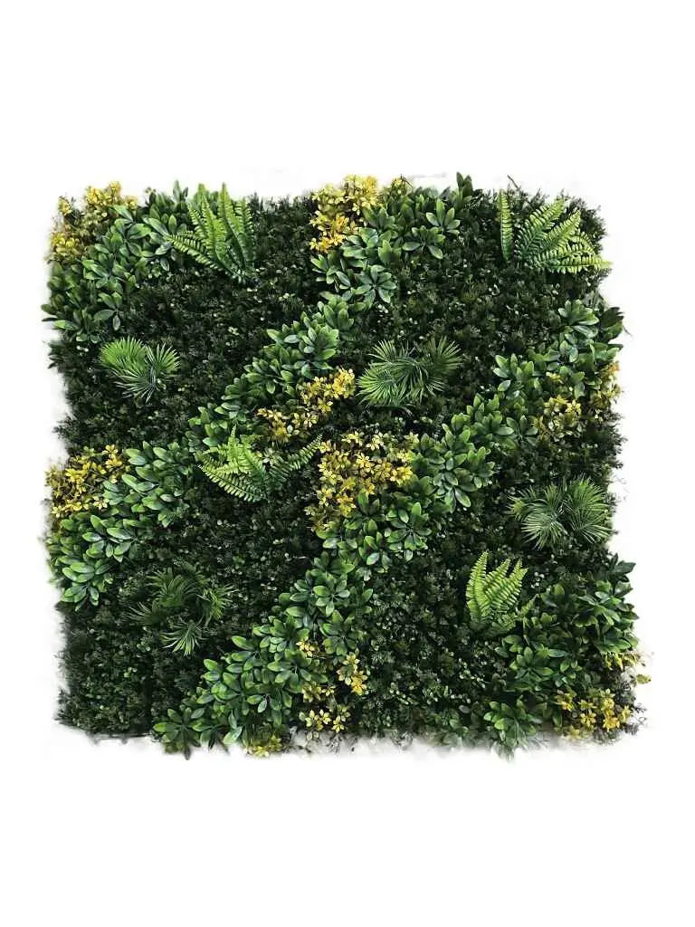 Artificial Vertical Wall Garden With Green Bush || Size: 1mtr X 1mtr || No:11/12 My Store