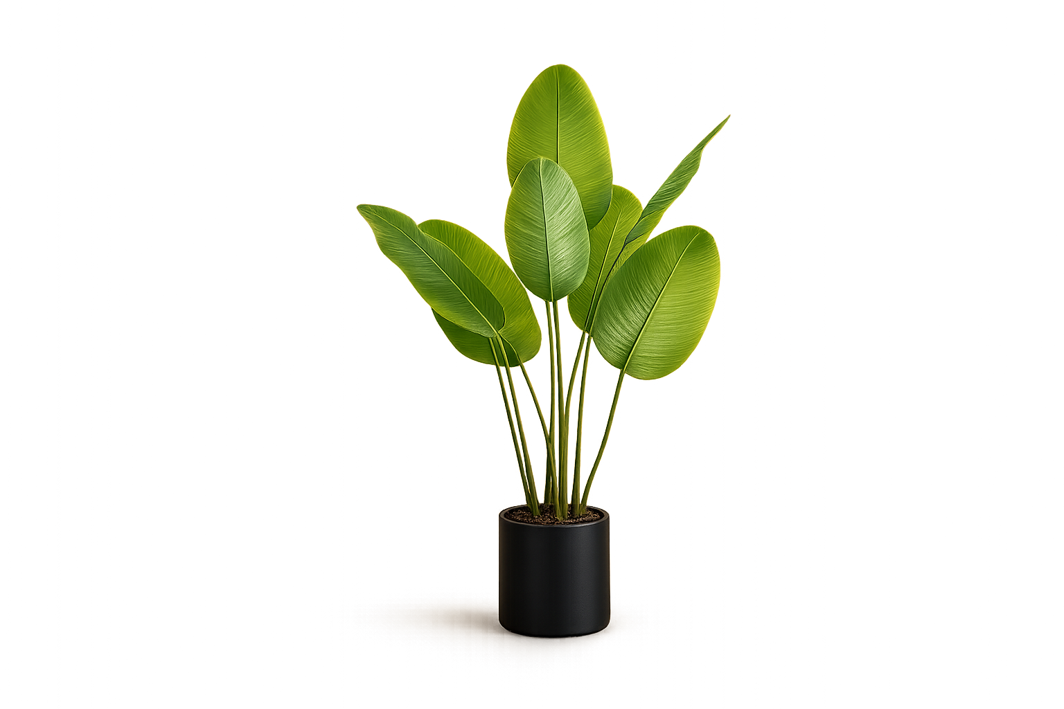 ENUTROF Artificial Bird of Paradise Plant – 120cm Fake Strelitzia for Living Room Decor ENUTROF
