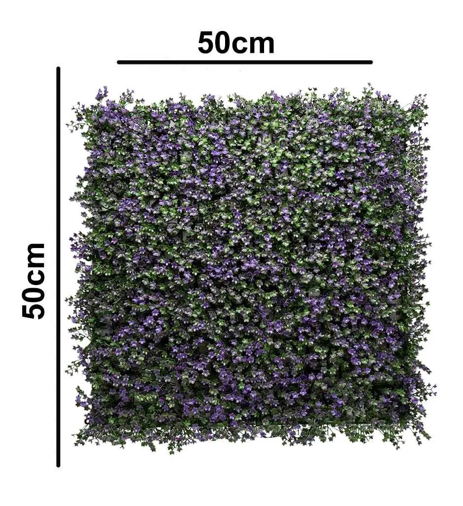 Artificial Wall Grass (50 cm x 50 cm) | No: 55/24 | Enutrof Decor, Ahmedabad My Store
