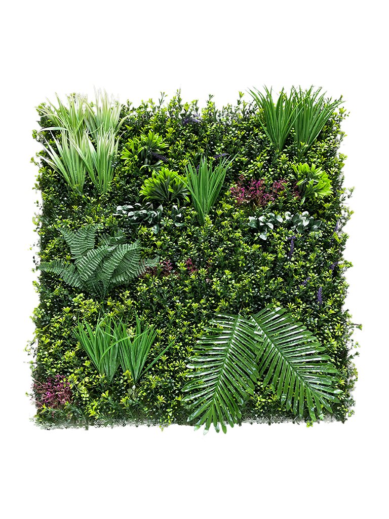 Eye-Catching Artificial Green Wall || Vertical Garden For Outdoor || Size: 1mtr X 1mtr || No:11/11