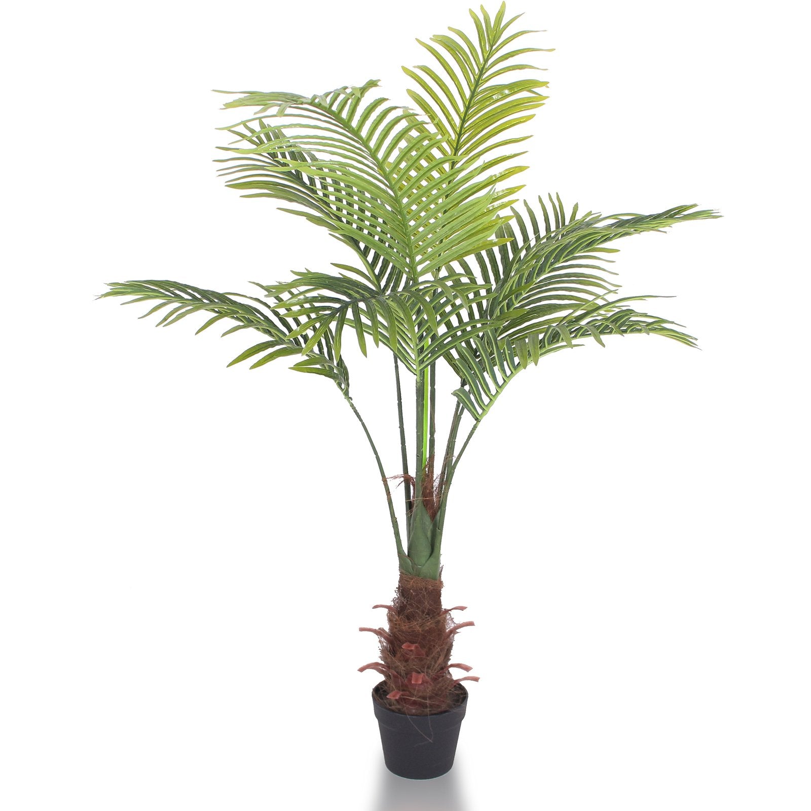 Palm Artificial plants With Basic White Pot || 120 Cm Height