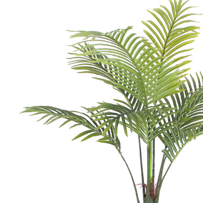 Palm Artificial plants With Basic White Pot || 120 Cm Height