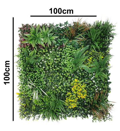 Spring Vertical Garden l Artificial Grass 100*100 CM Enutrof Decor