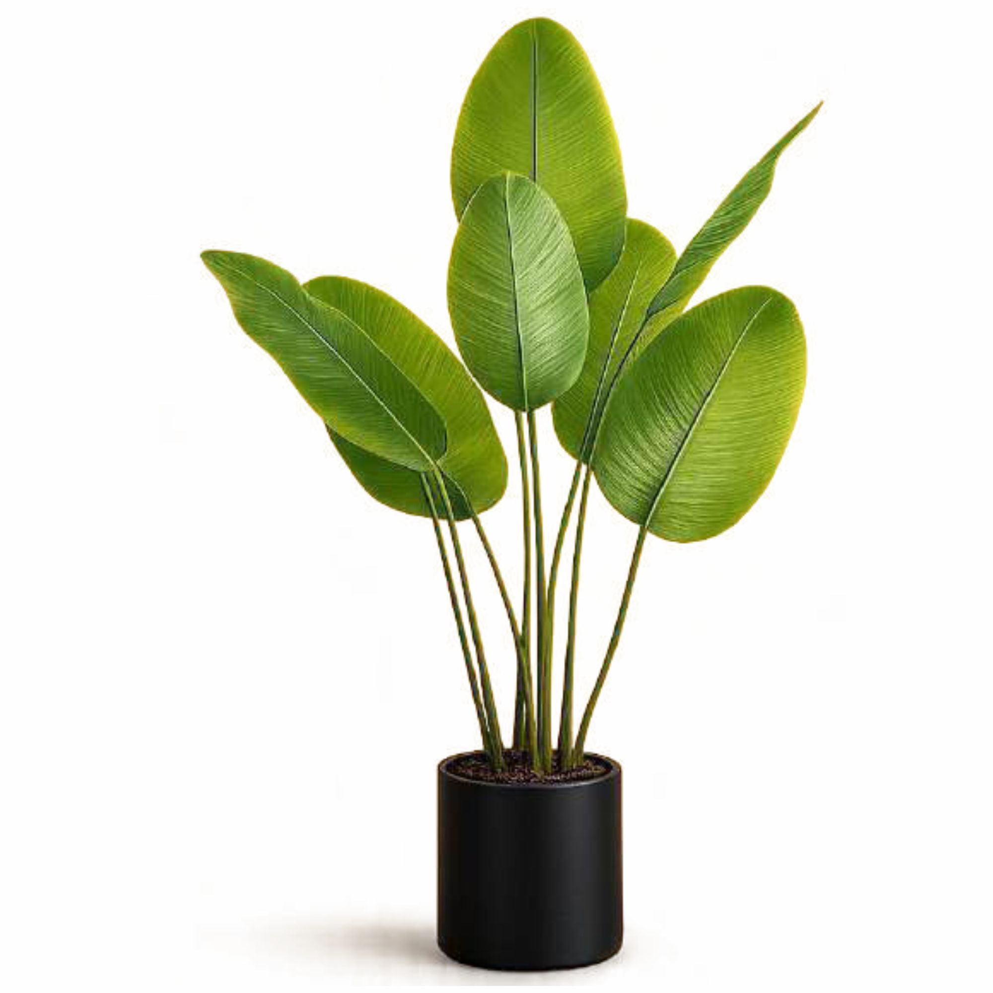 ENUTROF Artificial Bird of Paradise Plant – 120cm Fake Strelitzia for Living Room Decor ENUTROF