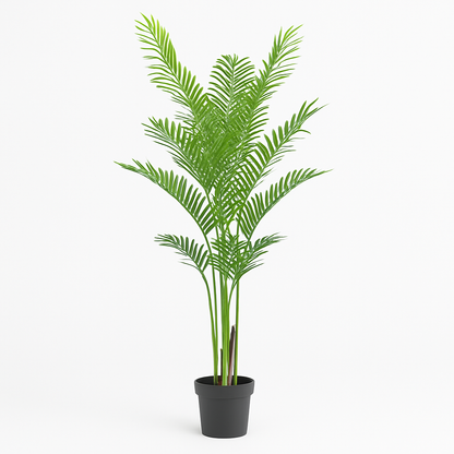 6 ft Artificial Areca Palm Plant | Realistic Tall Tropical Indoor Décor Enutrof Decor