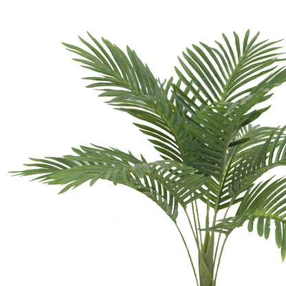 Palm Artificial Plants With Basic White Pot ||75cm Height