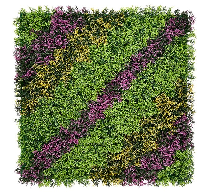 Artificial Vertical Garden Wall Size: 50cm x 50cm || No:55/26