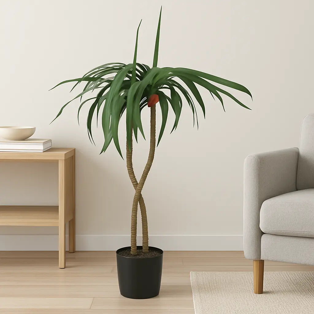 Artificial Dracaena Fragrans Plant – Natural Looking Indoor Decor Enutrof Decor